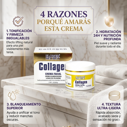 GlowPure™ — Crema Blanqueadora Facial con Colágeno y Ácido Hialurónico para Luminosidad, Firmeza y Piel Radiante
